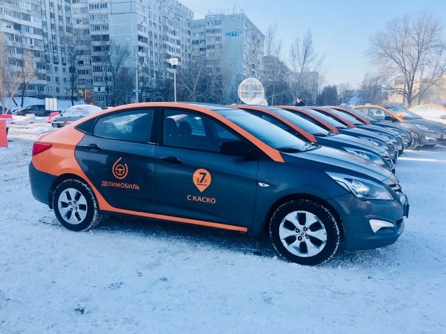Каршеринг зимой
